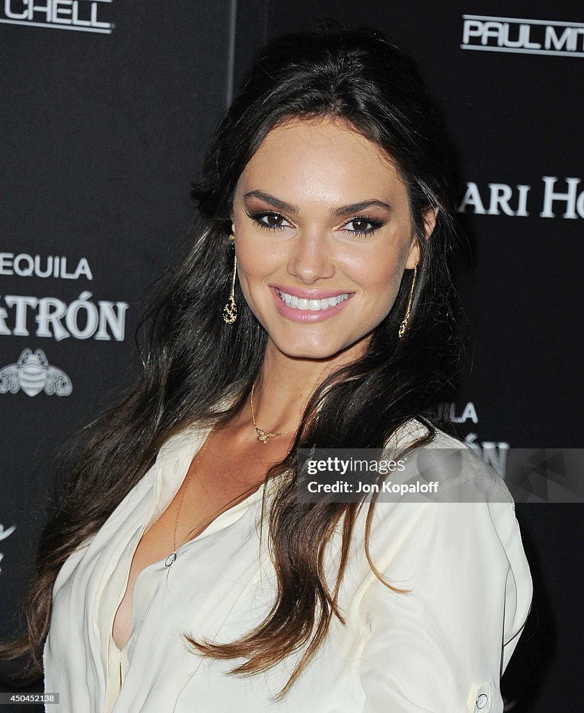 Lisalla Montenegro arrives at the MAXIM Hot 100 Celebration Event at