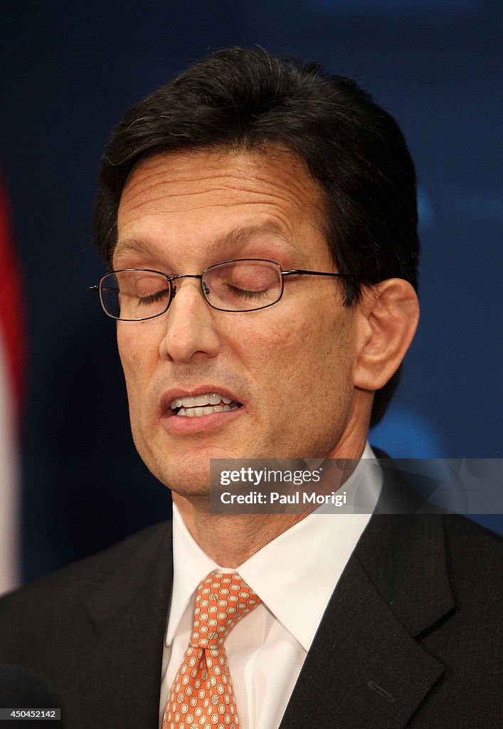 Eric Cantor To Step Down As Majority Leader