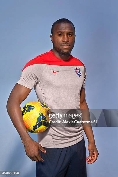 National team, Jozy Altidore is photographed for Sports Illustrated on May 24, 2014 in Palo Alto, California. PUBLISHED IMAGE. CREDIT MUST READ:...