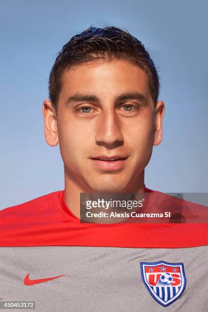 National team, Alejandro Bedoya is photographed for Sports Illustrated on May 24, 2014 in Palo Alto, California. CREDIT MUST READ: Alexis...