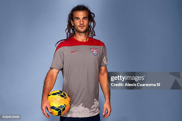 National team, Kyle Beckerman is photographed for Sports Illustrated on May 24, 2014 in Palo Alto, California. PUBLISHED IMAGE. CREDIT MUST READ:...