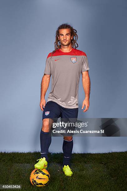 National team, Kyle Beckerman is photographed for Sports Illustrated on May 24, 2014 in Palo Alto, California. CREDIT MUST READ: Alexis...