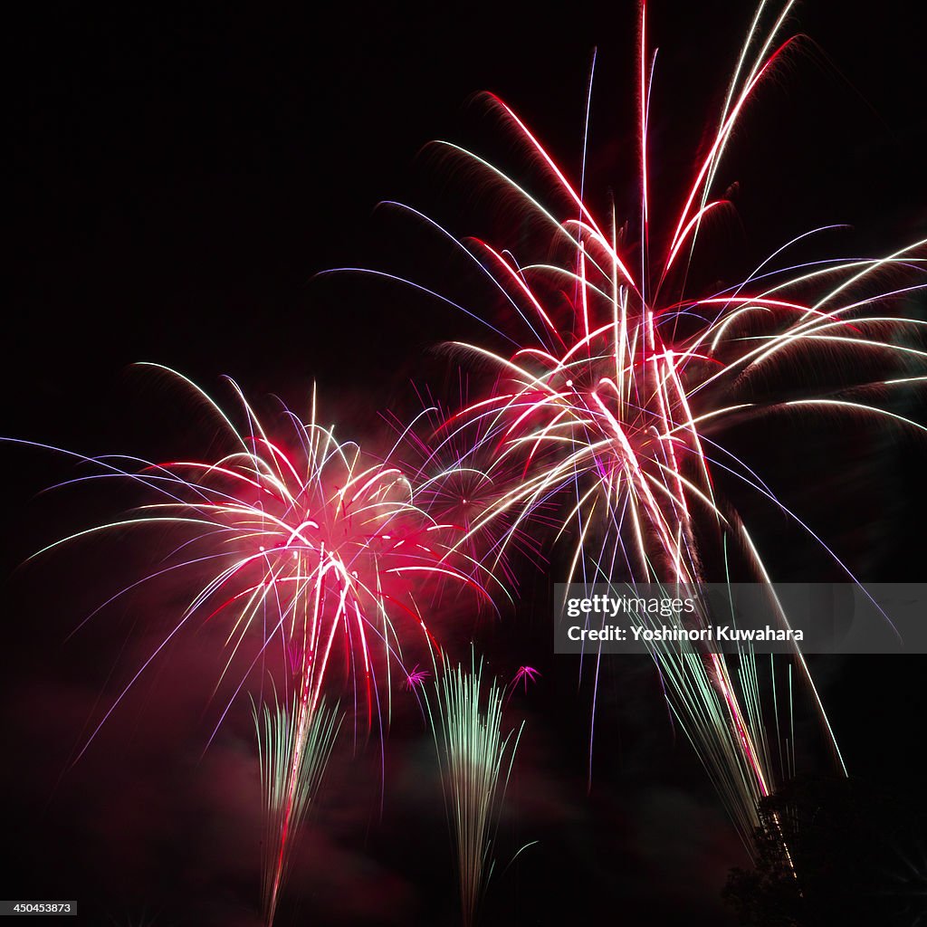 Fireworks in Morimachi