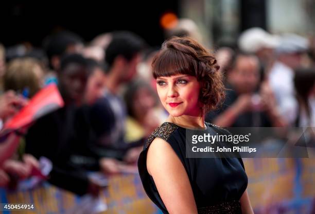 Annabel Scholey attends the UK Premiere of "Walking On Sunshine" at Vue West End on June 11, 2014 in London, England.