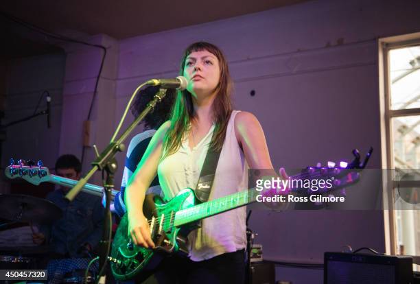 Angel Olsen performs at Mono on June 9, 2014 in Glasgow, Scotland.