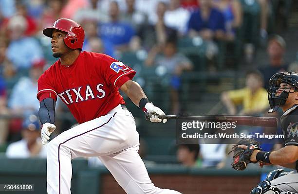 Texas Rangers Andrus 441,531 A Texas Rangers Stock Photos, High-Res Pictures, and Images ...
