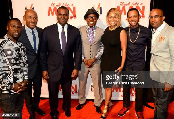 Actors Kevin Hart, Romany Malco, Atlanta Mayor Kasim Reed, Producer Will Packer, Actors LaLa Anthony, Terrence Jenkins and Director Tim Story attend...
