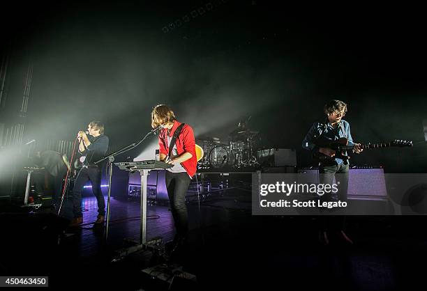 Phoenix performs at The Fillmore on June 11, 2014 in Detroit, Michigan.