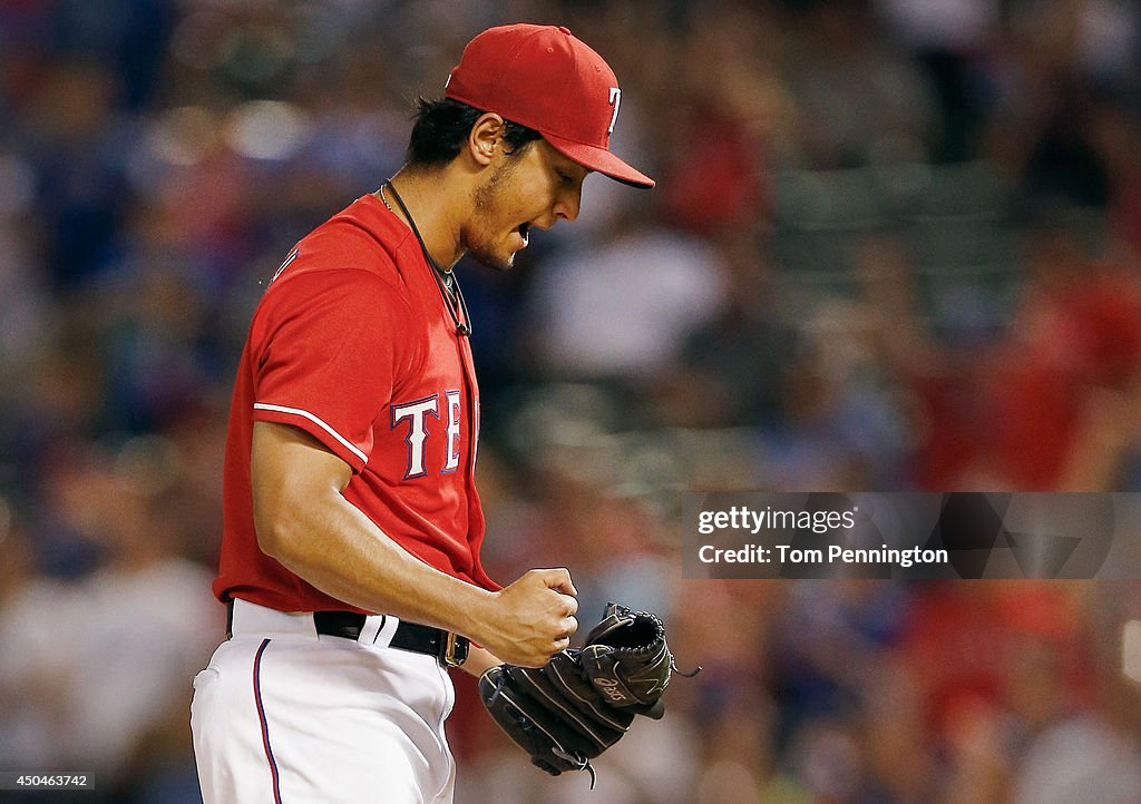 Miami Marlins v Texas Rangers