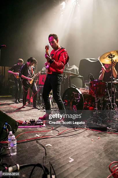 Albert Hammond, Jr. Performs at The Fillmore on June 11, 2014 in Detroit, Michigan.