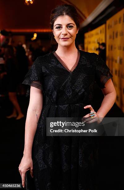 Max Mara USA Director of Retail Maria Giulia Maramotti attends Women In Film 2014 Crystal + Lucy Awards presented by MaxMara, BMW, Perrier-Jouet and...