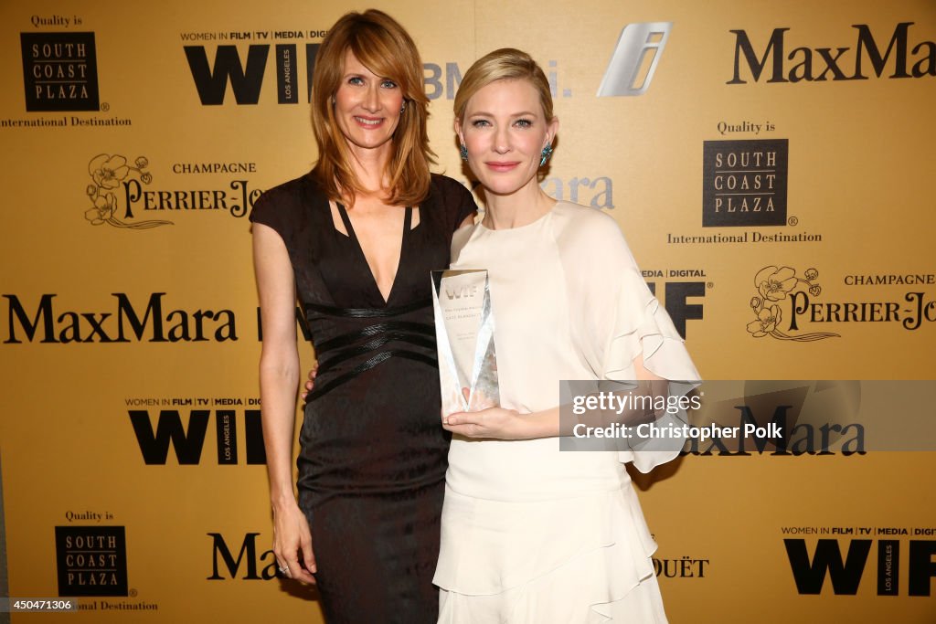 Women In Film 2014 Crystal + Lucy Awards Presented By MaxMara, BMW, Perrier-Jouet And South Coast Plaza - Backstage And Audience