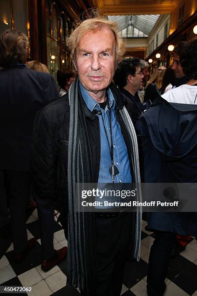 Claude Montana attends the 'Eugenia Grandchamp Des Raux' - Danse Exhibition at Galerie Pierre Passebon on June 10, 2014 in Paris, France.