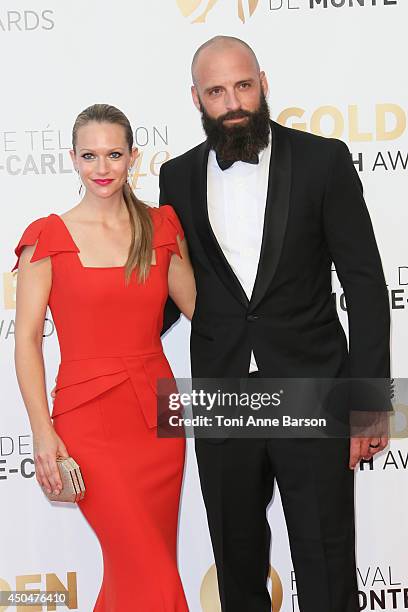 Andrea Joy Cook aka A.J. Cook attends the Closing Ceremony and Golden Nymph Awards of the 54th Monte Carlo TV Festival on June 11, 2014 in...