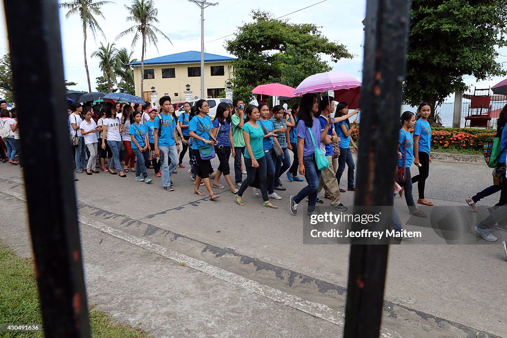 Anti-Child Labour Activists Rally In Tacloban