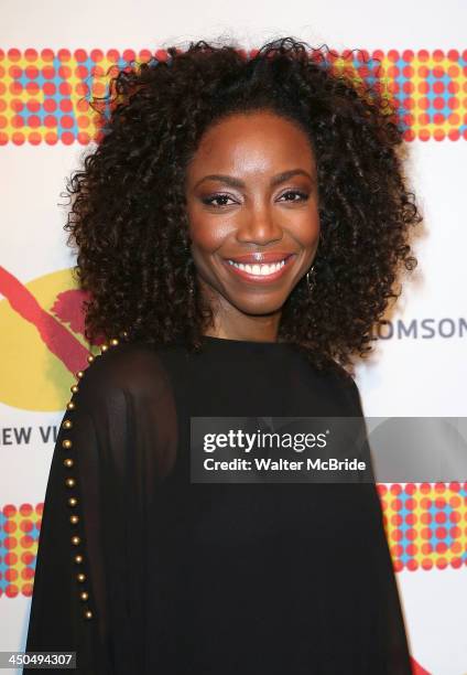 Heather Headley attends The New 42nd Street 2013 New Victory Arts Awards Gala dinner at The New Victory Theater on November 18, 2013 in New York City.