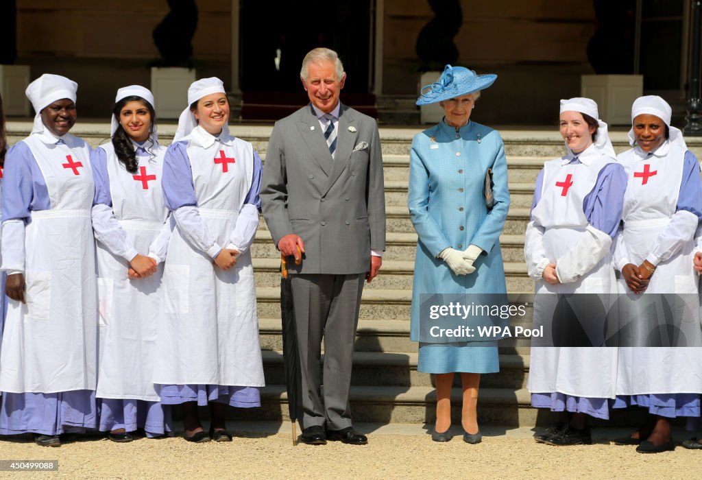 Buckingham Palace Hosts Special Garden Party In Honour Of The Red Cross