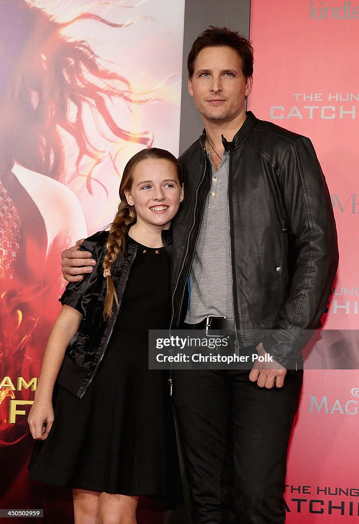 Premiere Of Lionsgate's "The Hunger Games: Catching Fire" - Red Carpet