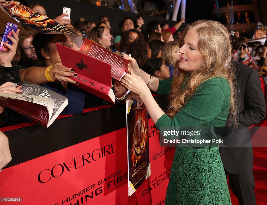 Premiere Of Lionsgate's "The Hunger Games: Catching Fire" - Red Carpet