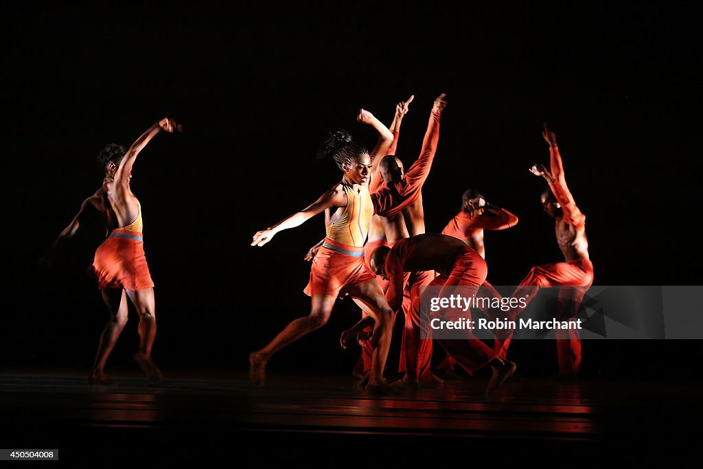 Alvin Ailey American Dance Theater's "The Pleasure Of The Lesson" Dress Rehearsal