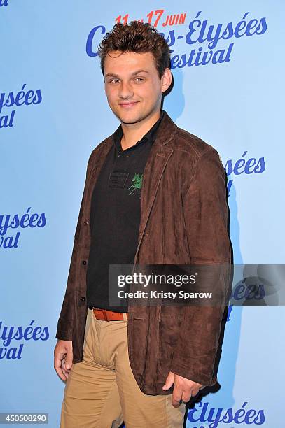 Arnold de Parscau attends the Ablations Paris Premiere during Day 2 of the Champs Elysees Film Festival on June 12, 2014 in Paris, France.