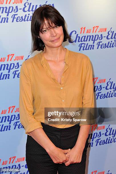 Marianne Denicourt the Hippocrate Paris Premiere during Day 2 of the Champs Elysees Film Festival on June 12, 2014 in Paris, France.