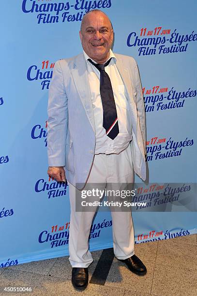 Jean Christophe Bouvet attends the Hasta Manana Paris Premiere during Day 2 of the Champs Elysees Film Festival on June 12, 2014 in Paris, France.