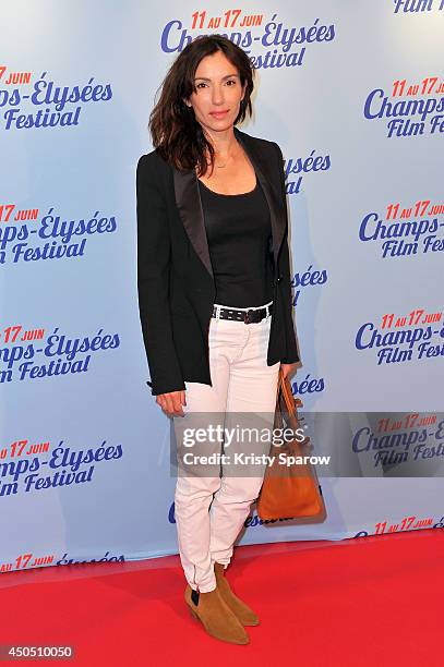 Aure Atika attends the Hippocrate Paris Premiere during Day 2 of the Champs Elysees Film Festival on June 12, 2014 in Paris, France.