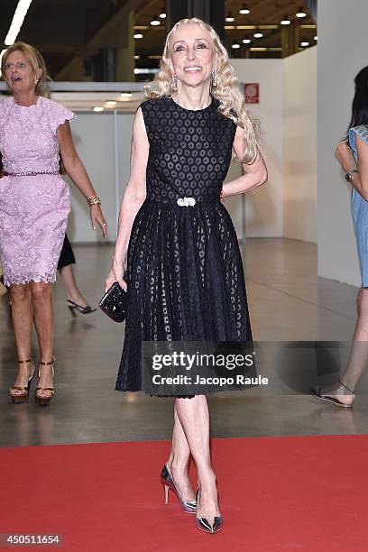 Franca Sozzani attends the Convivio 2014 on June 12, 2014 in Milan, Italy.