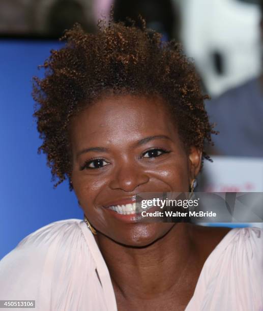 LaChanze attends the "If/Then" Broadway Cast CD Signing at the Sony Store on June 12, 2014 in New York City.