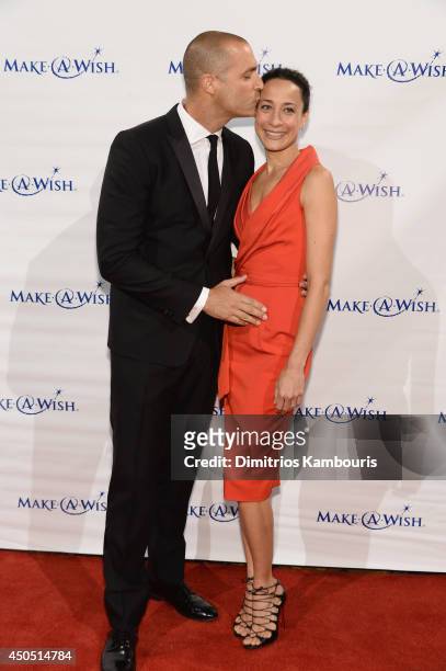 Photographer Nigel Barker and Cristen Barker attend the Make-A-Wish Metro New York Annual Gala - An Evening of Wishes at Cipriani, Wall Street on...