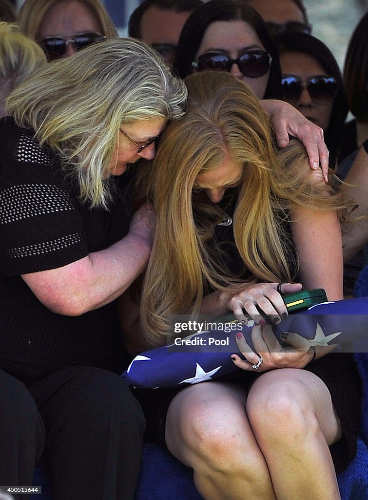 Funeral Held For Las Vegas Police Officer Shot By Extremist Couple