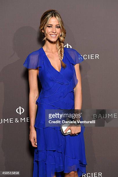 Elena Santarelli attends Baume & Mercier Promesse New Women Collection Launch at Teatro Vetra on June 12, 2014 in Milan, Italy.