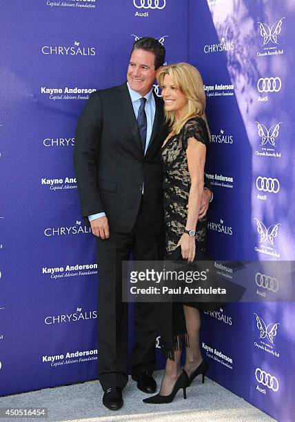Personality Vanna White attends the 13th Annual Chrysalis Butterfly Ball at a private Mandeville Canyon Estate on June 7, 2014 in Los Angeles,...