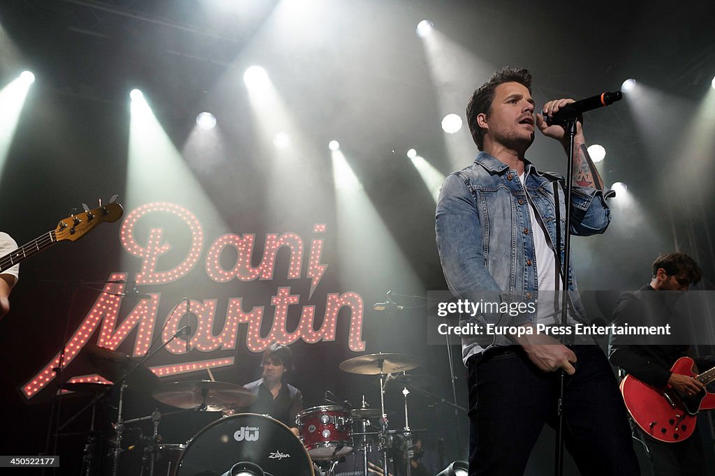 Dani Martin Performs In Concert In Madrid - November 18, 2013