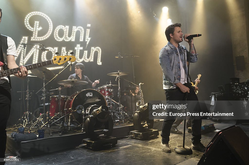 Dani Martin Performs In Concert In Madrid - November 18, 2013