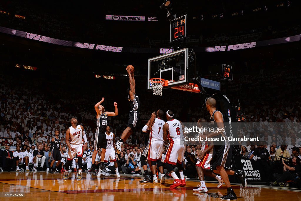 2014 NBA Finals - San Antonio Spurs v Miami Heat