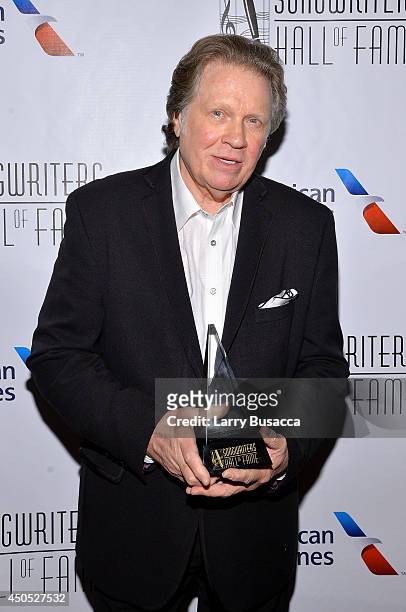 Mark James attends Songwriters Hall of Fame 45th Annual Induction And Awards at Marriott Marquis Theater on June 12, 2014 in New York City.