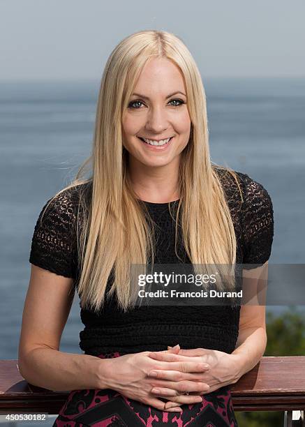 Joanne Froggatt poses during a portrait session at Grimaldi Forum on June 11, 2014 in Monaco, Monaco.