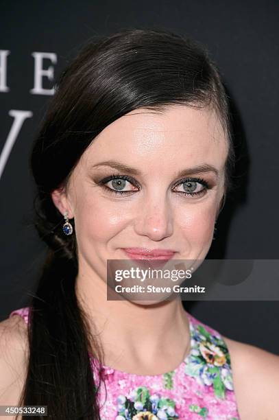 Actress Claudia Levy attends "The Rover" premiere at Regency Bruin Theatre on June 12, 2014 in Los Angeles, California.