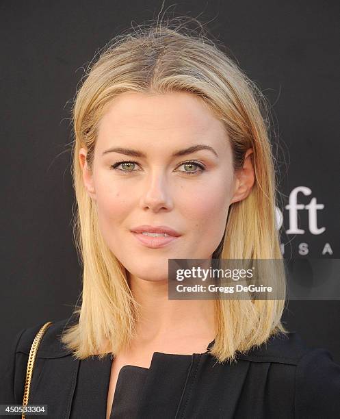 Actress Rachael Taylor arrives at the Los Angeles premiere of "The Rover" at Regency Bruin Theatre on June 12, 2014 in Los Angeles, California.