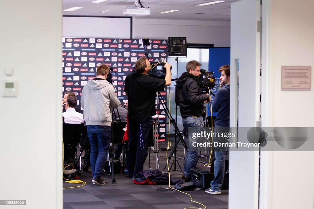 Essendon Bombers Press Conference