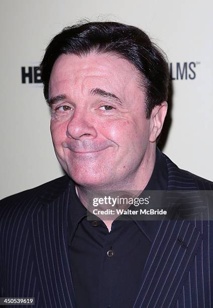 Nathan Lane attends the "Six By Sondheim" premiere at the Museum of Modern Art on November 18, 2013 in New York City.