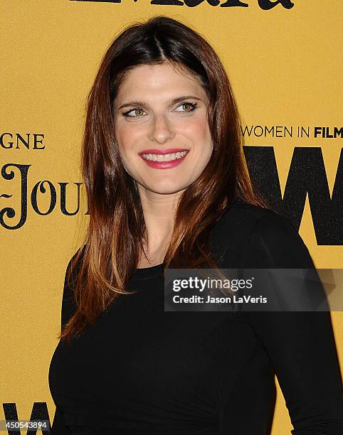 Actress Lake Bell attends the Women In Film 2014 Crystal + Lucy Awards at the Hyatt Regency Century Plaza on June 11, 2014 in Century City,...