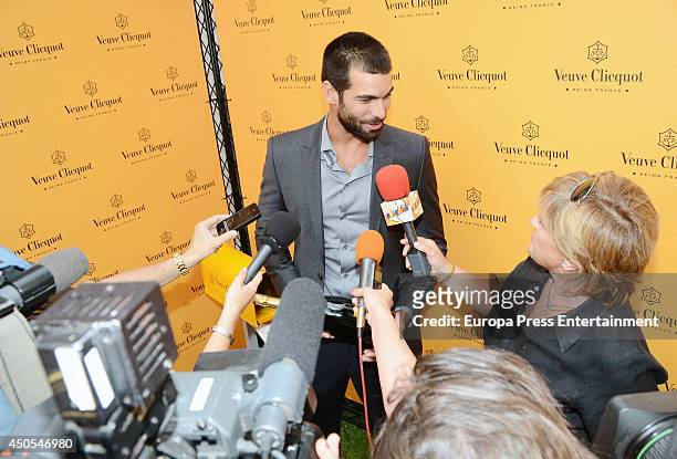 Ruben Cortada attends Veuve Cliquot Sunset pool Party on June 12, 2014 in Madrid, Spain.