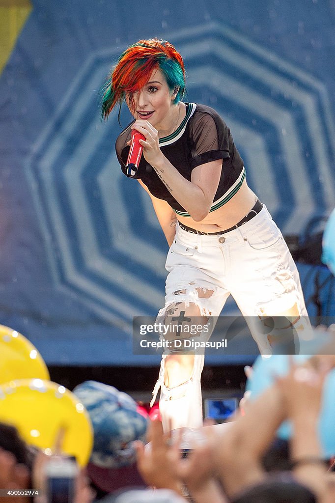 Paramore Performs On ABC's "Good Morning America"