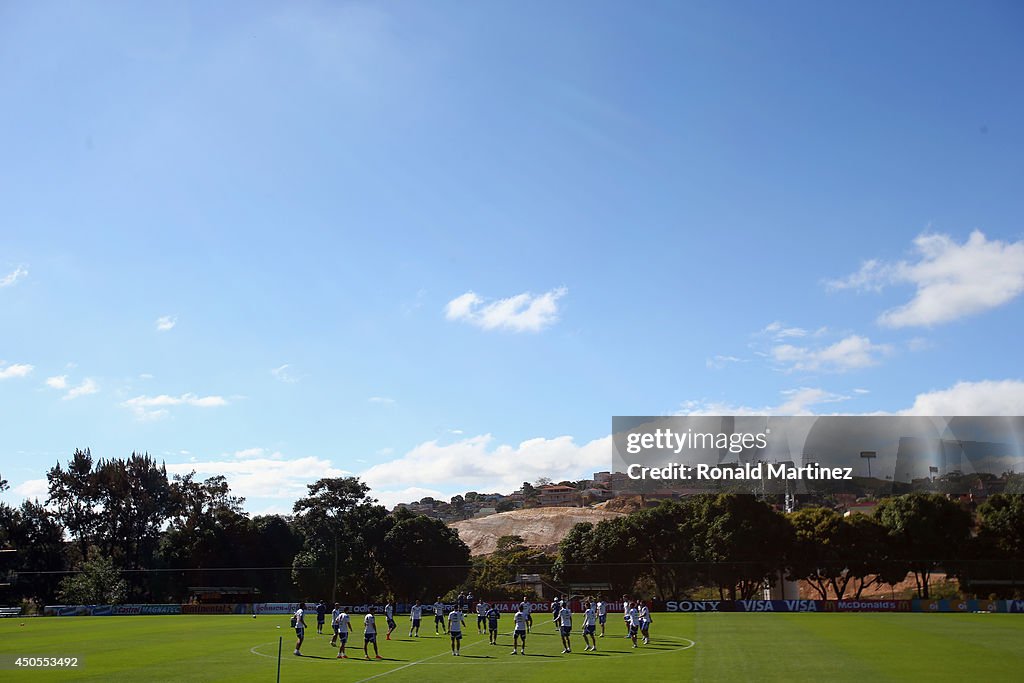 Argentina Training - 2014 FIFA World Cup