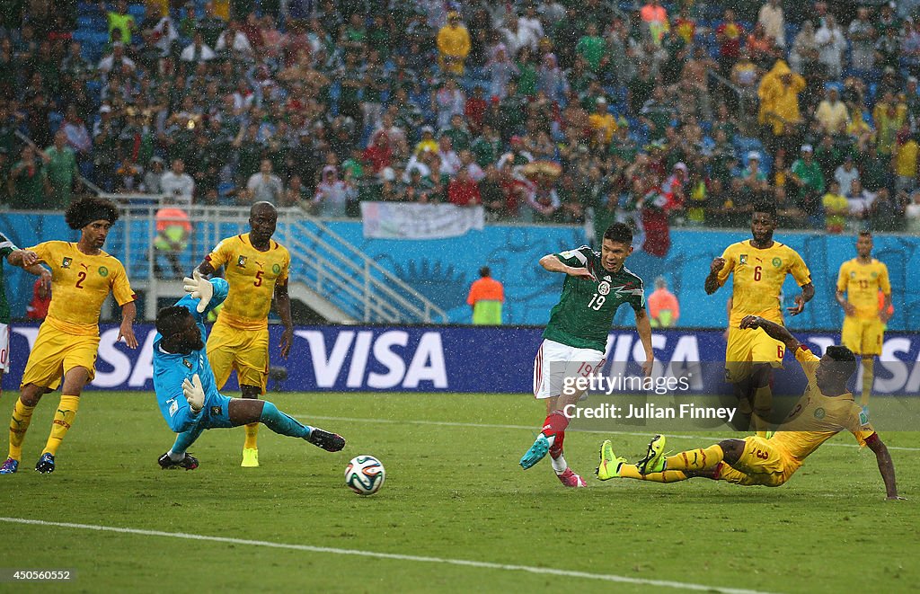 Mexico v Cameroon: Group A - 2014 FIFA World Cup Brazil