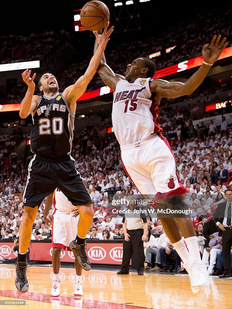 Miami Heat vs San Antonio Spurs, 2014 NBA Finals