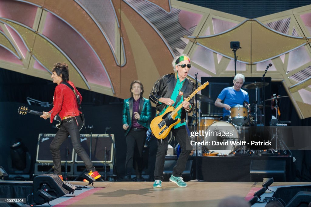 Rolling Stones Perform At Stade De France